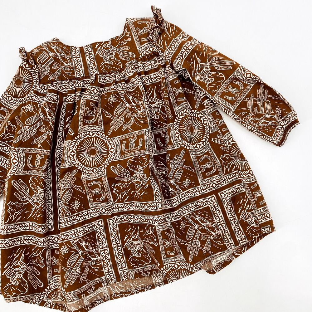 Wrangler Brown Wester‎ 18 mo dress